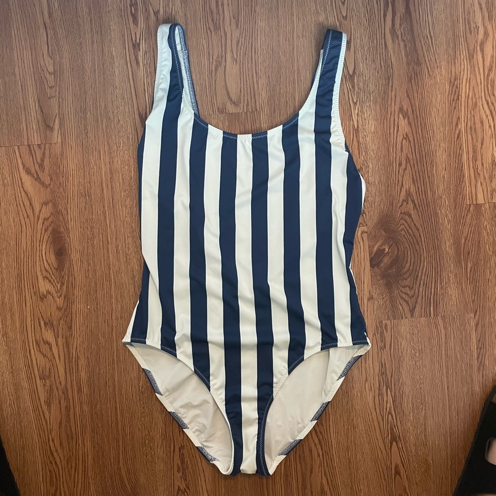 Solid and Striped one piece